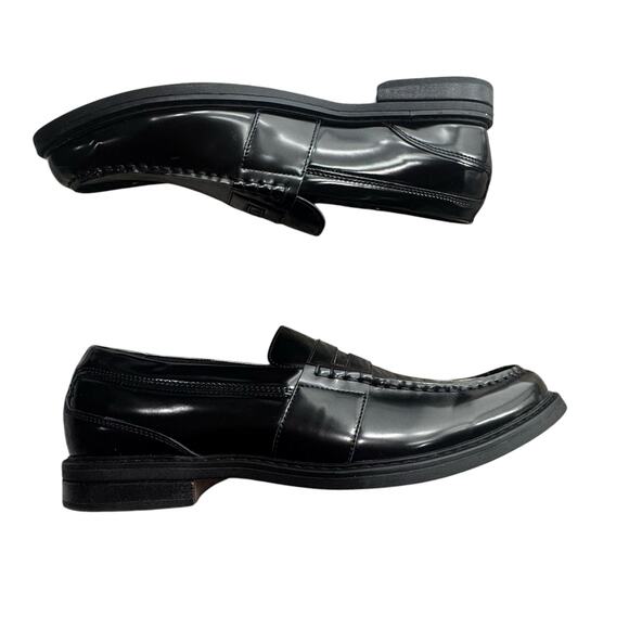 Nunn Bush 85538-009 LINCOLN Moc Toe Black Multi Penny Loafers Size 10M NWOB main image 4